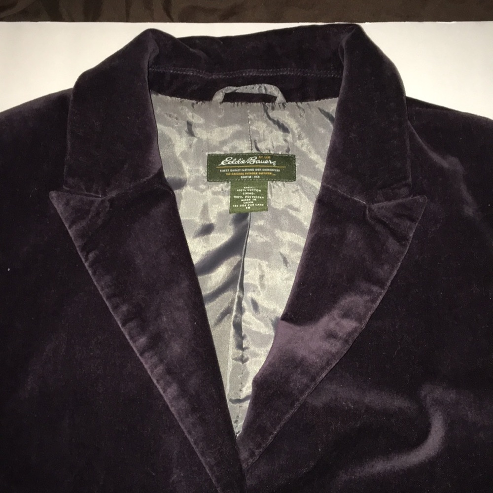 Velvet jacket